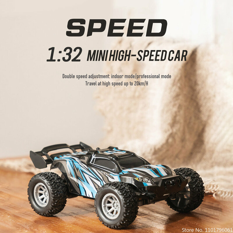 Mainan Crawler RC truk Off-Road anak-anak, truk Off-Road kecepatan tinggi 2.4GHz Drift RC mobil balap Buggy hadiah ulang tahun untuk anak-anak