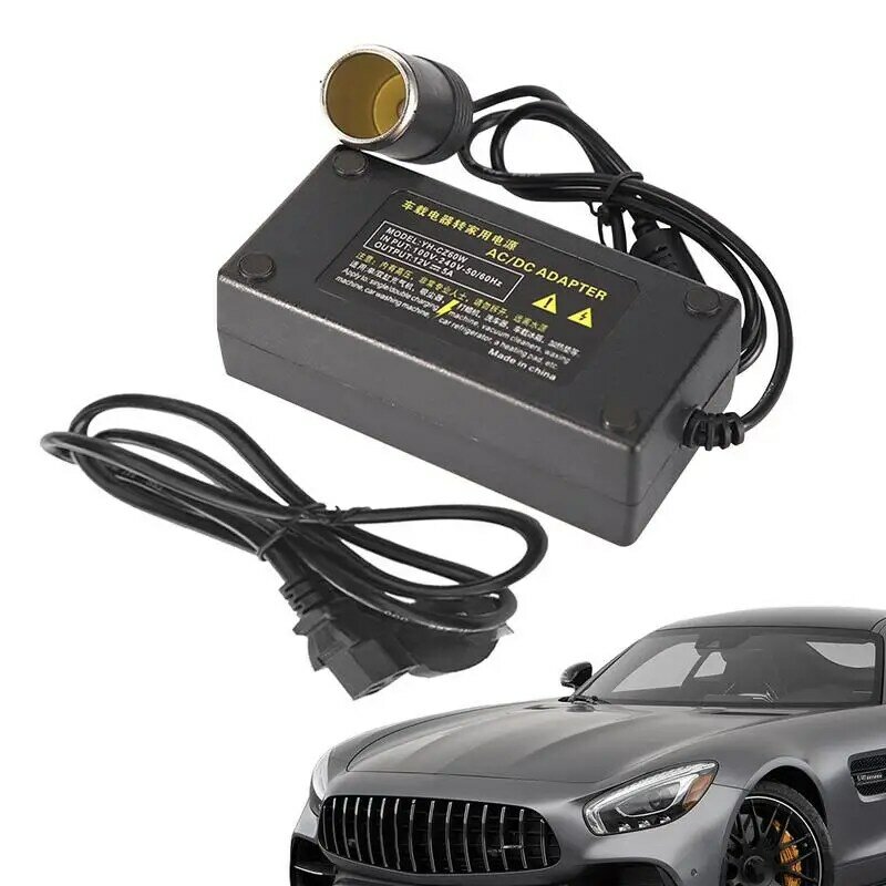 220V To 12V Car Power Converter AC To DC 12V 6A Power Adapter With Working Indicator Light Automobile Accessories Charging