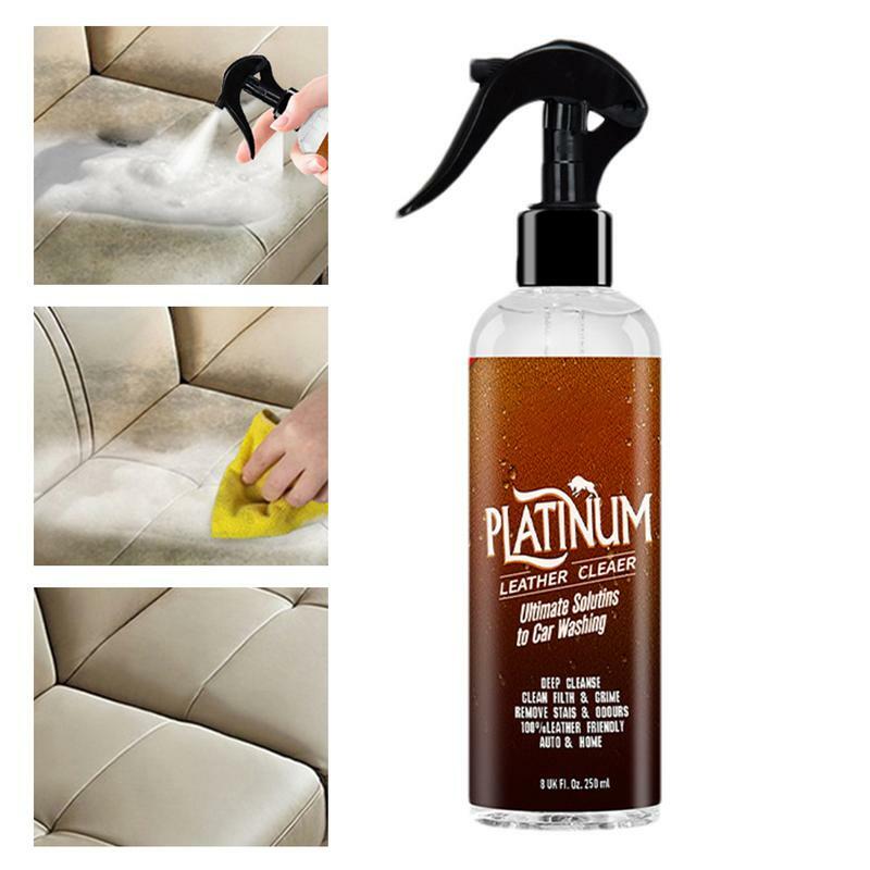 Spray eliminador de manchas de coche, limpiador y protector de Interior multifuncional, efectivo, 250ml