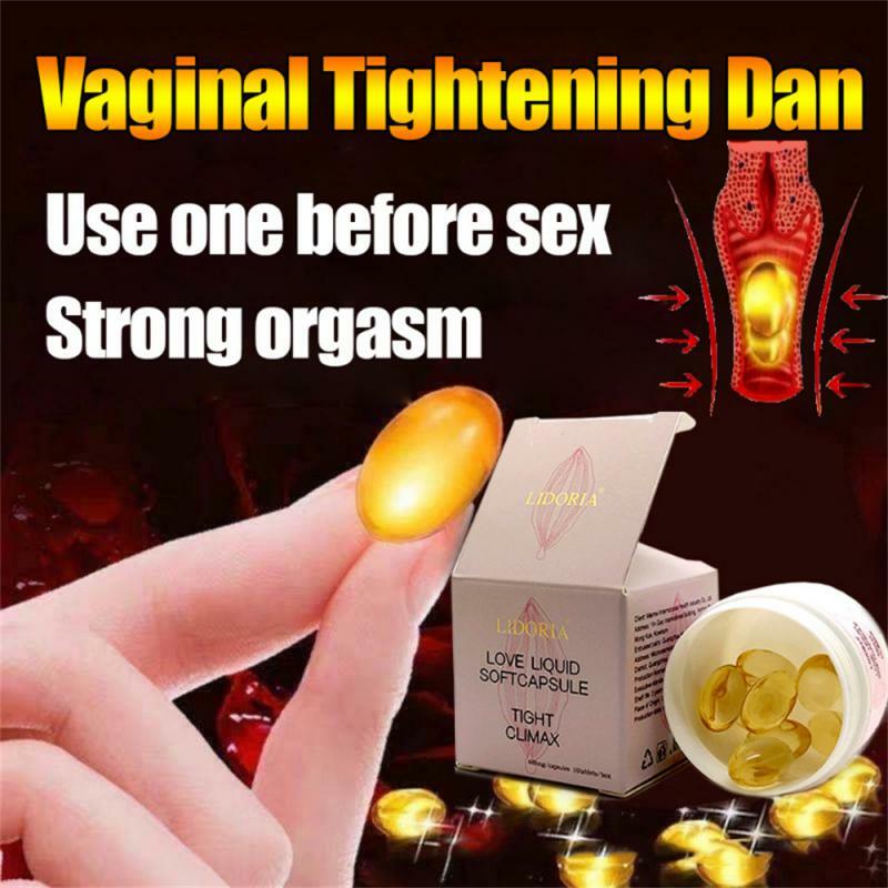 10 capsule/scatola per il serraggio vaginale delle parti intime delle donne cura della salute femminile Stick vaginale trattamenti sciolti pillole