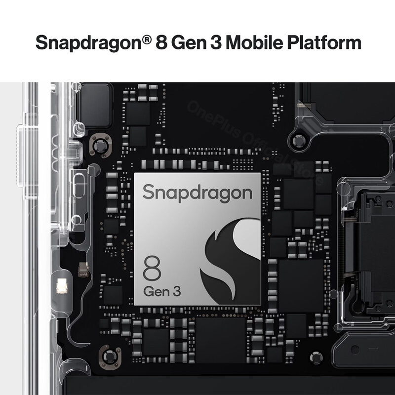 Oneplus-バッテリー120Hz 2K,Snapdragon 8 gen 3,100W,スーパーチャージャー付きスマートフォン,512GB,16GB RAM
