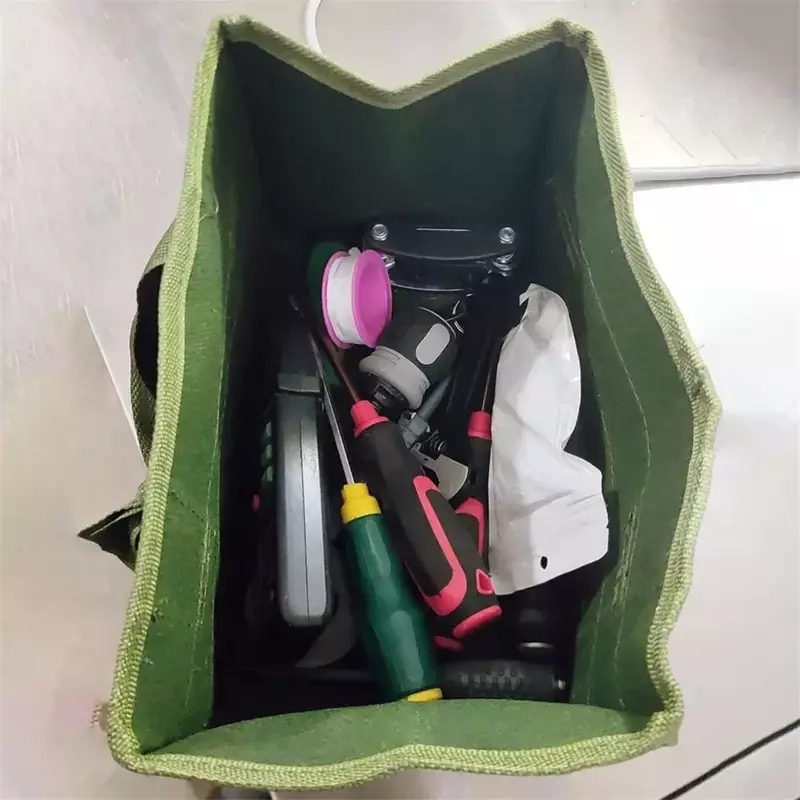 High Strength Tool Storage Organizer For Electrician Tools Garden Moving Home Storage Simple Canvas Tool Bag Pouch