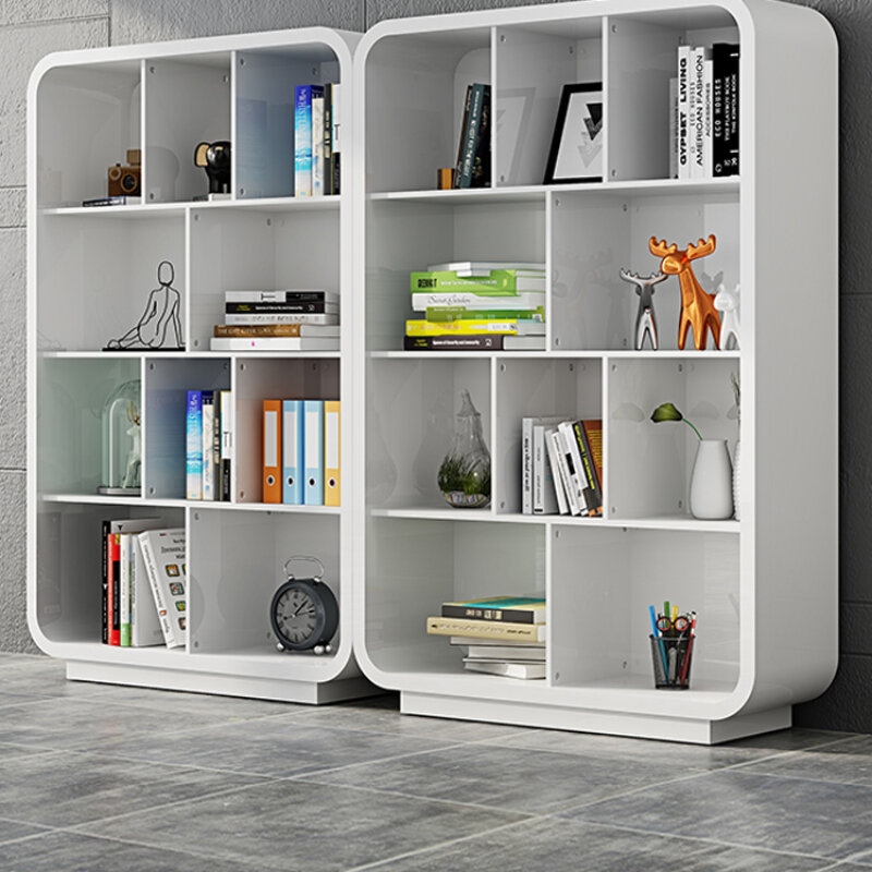 Высококачественный Белый окрашенный шкаф для хранения документов, декоративный шкаф, офисная мебель