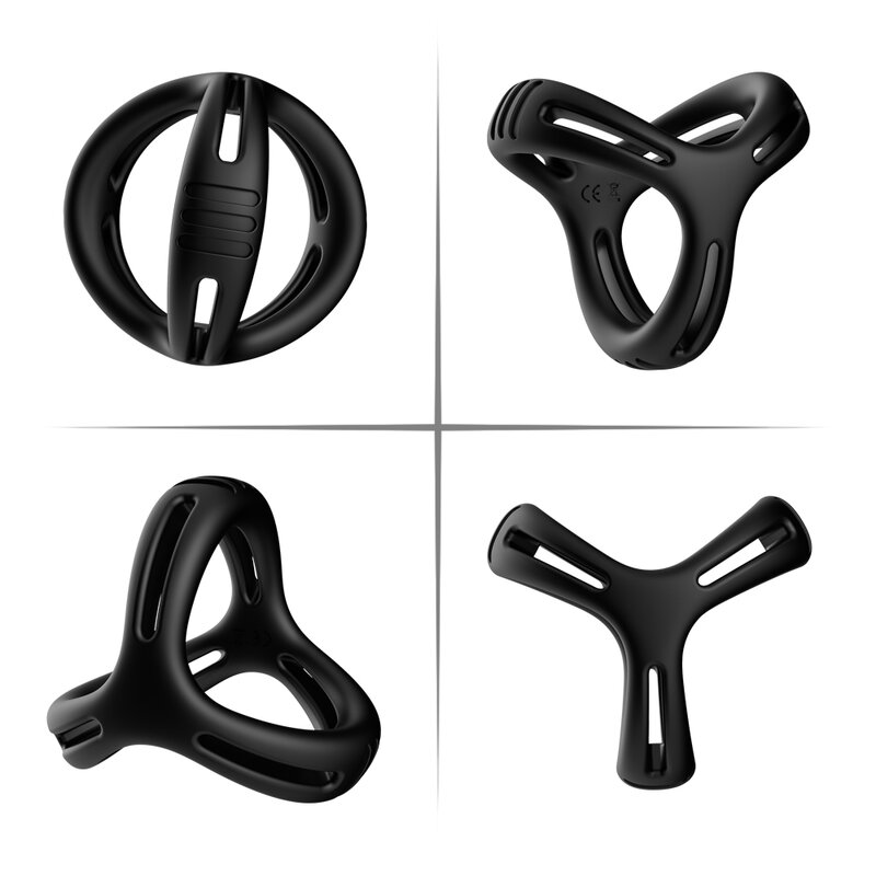Male Cock Ring Silicone Penis Ring for Men Ejaculation Delay Semen Lock Ring Adult Supplies Male Masturbation Goods Sex Shop