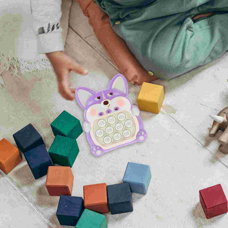Szybko Push Game Machine Push Game Zabawka edukacyjna dla dzieci Cartoon Push Fidget Toy