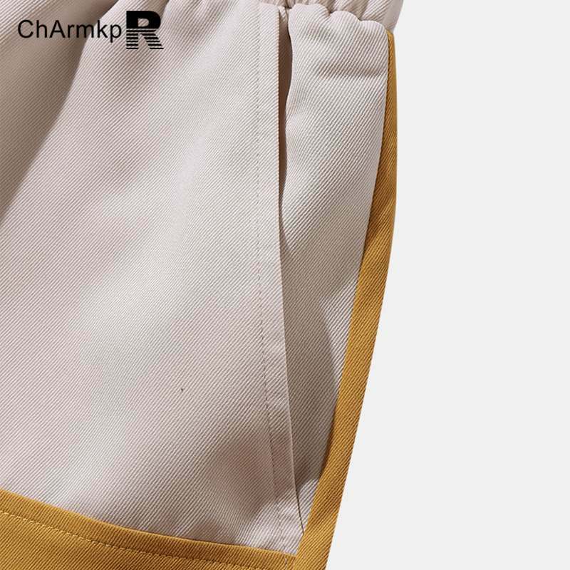 ChArmkpR-Pantalones largos informales para hombre, ropa de calle a la moda holgada, estilo Harem, verano, 2024
