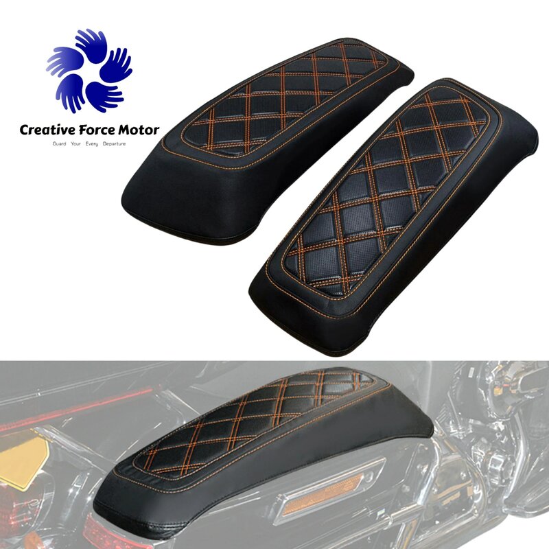 moto accessories Hard Saddlebags Lid Covers Motorcycles For Harley Touring Street Electra Glide Standard Road King FLHRXS 14-24