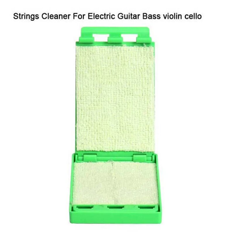 Brand New String Cleaner Rub Guitar Bass Scrubber Cleaning Cotton Electric Guitar Maintenance Rub Scrubber String