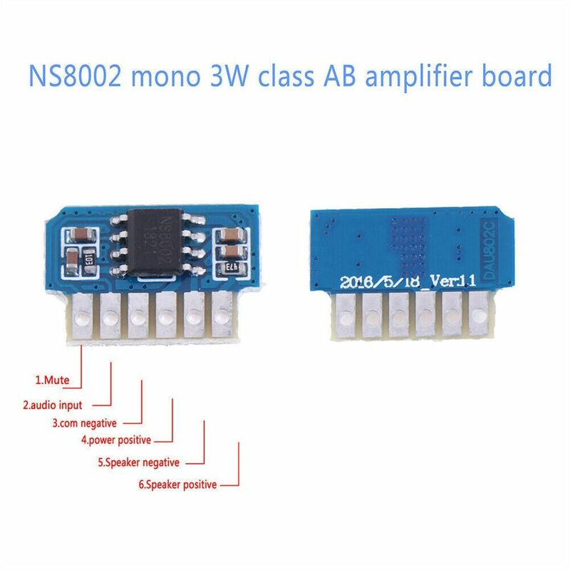 High-Power Class Board Module Demodifier Decompiler One Channel Amplifier Boar Module Amplifier Amplifier Decoding Amp Module
