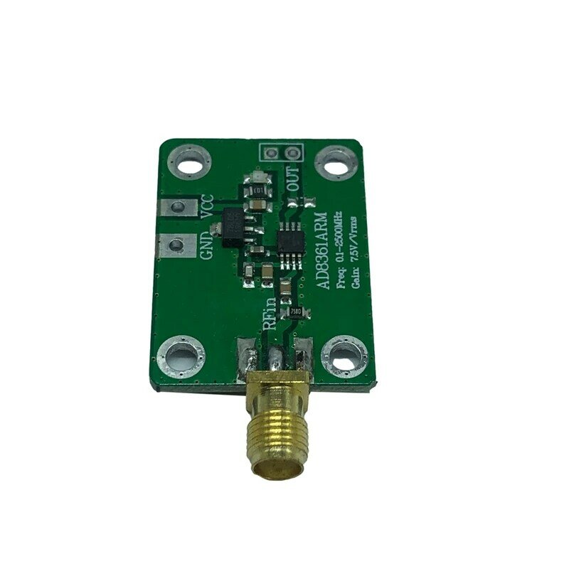Detector de potencia real de microondas RF, Detector de amplitud AM, 0,1-2,5 Ghz
