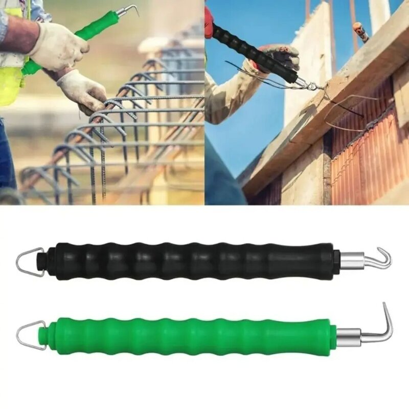 Steel Rebar Tie Wire Twister Automatic Hand Tools Rebar Straight Hook 260mm Scalable Pull Tie Reinforced Hook Construction