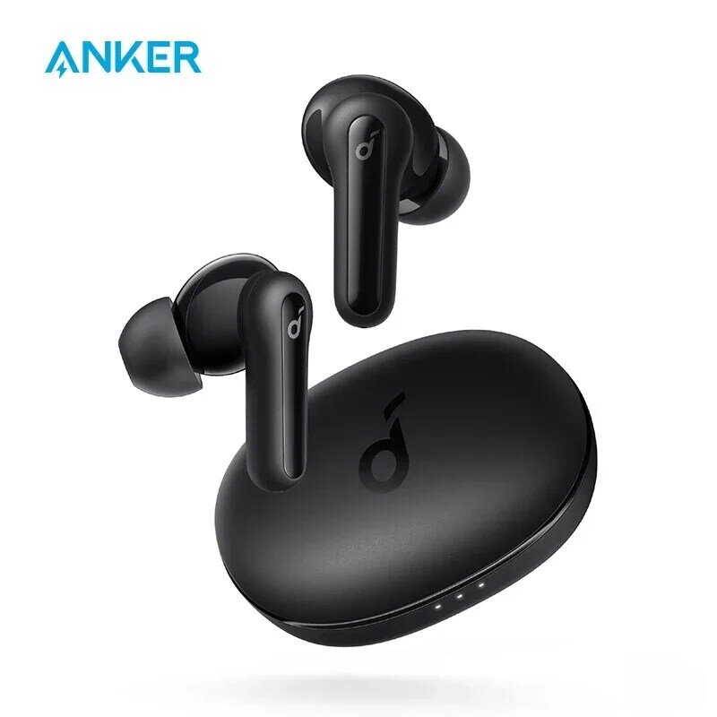 Soundcore firmy Anker Life P2 Mini prawdziwe bezprzewodowe wkładki douszne, słuchawki bluetooth tws z dużym basem, Bluetooth 5.2, 32H czas odtwarzania