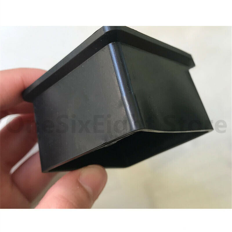 PVC Square Tube Sleeve 30X30mm Rubber Table And Chair Leg Protective Case