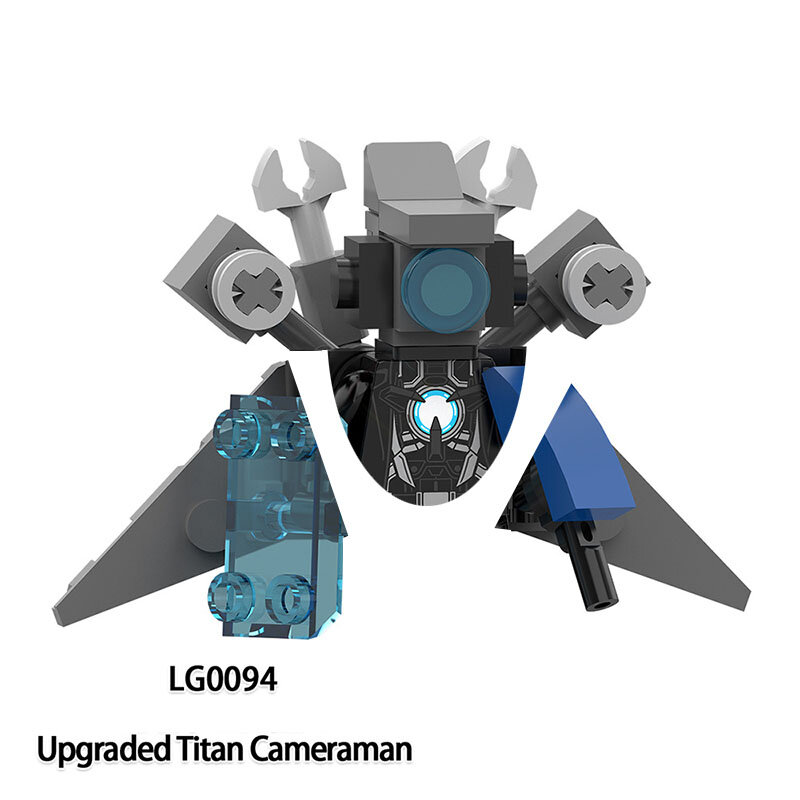 Drillwoman-ordenador Titan Drillman actualizado LG1014 para hombre, bloques de construcción, juguete de cumpleaños para niño