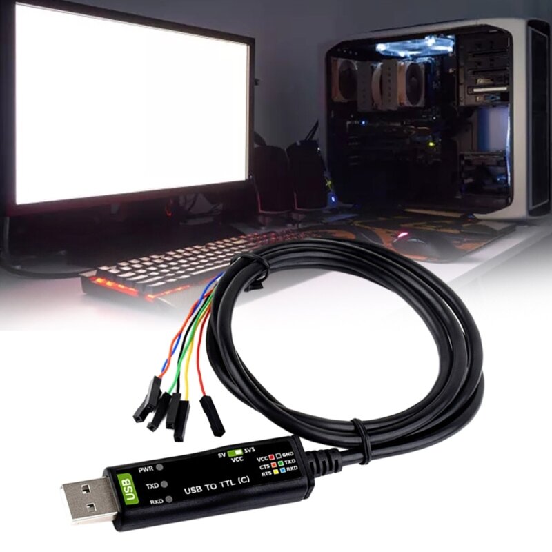 F3KE – câble série universel FT232RNL USB vers TTL, câble débogage, remplacement convertisseurs câbles Port série