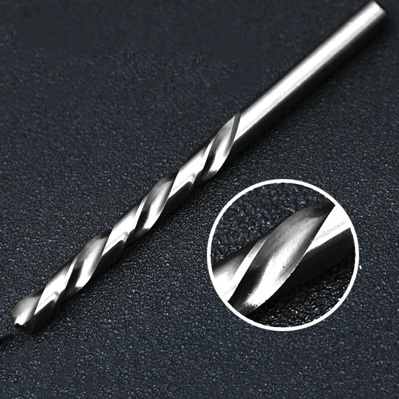 10Pcs Set Twist Bohrer 0,5mm 0,6mm 0,8mm 1mm 1,2mm 1,4mm 1,5mm 1,6mm 1,8mm 2,0mm 2,3mm 2,5mm 3,0mm Für Kunststoff Holz Aluminium