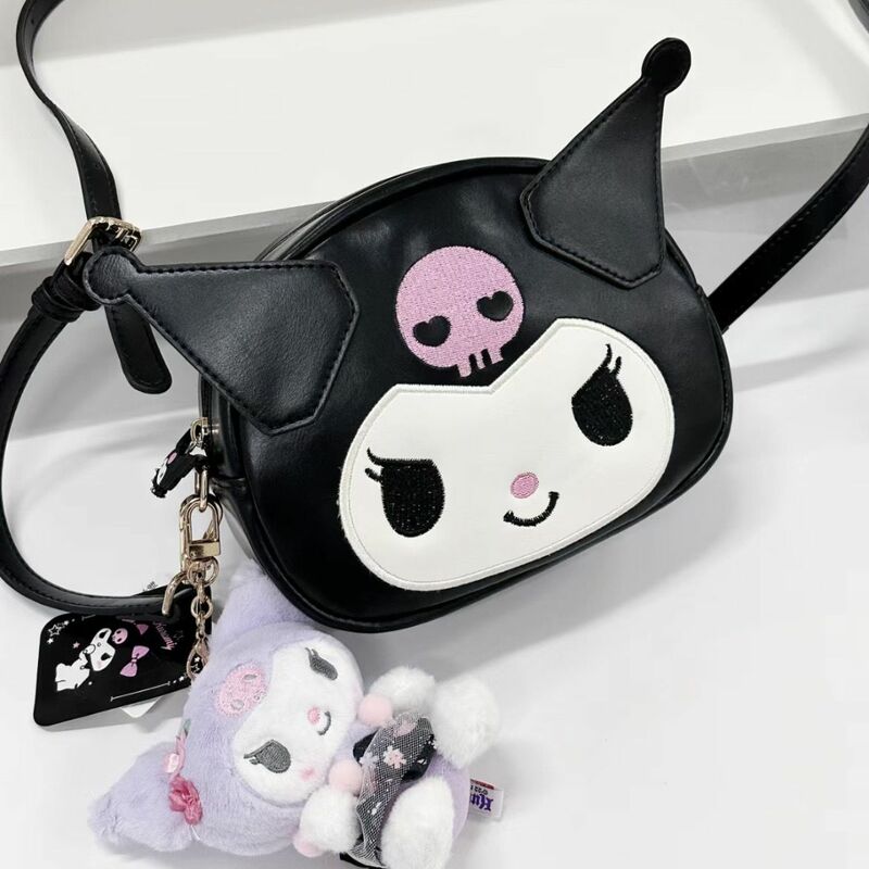 Kuromi Cosplay Women Bag Kawaii Cartoon Handbag Cute Purse Anime Bag for Girls Birthday Gifts