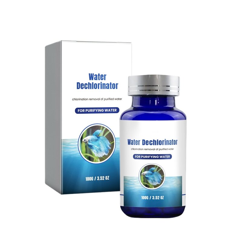 Y1UB – comprimé déchloration l'eau, Solution chlore, conditionneur d'eau pour Aquariums