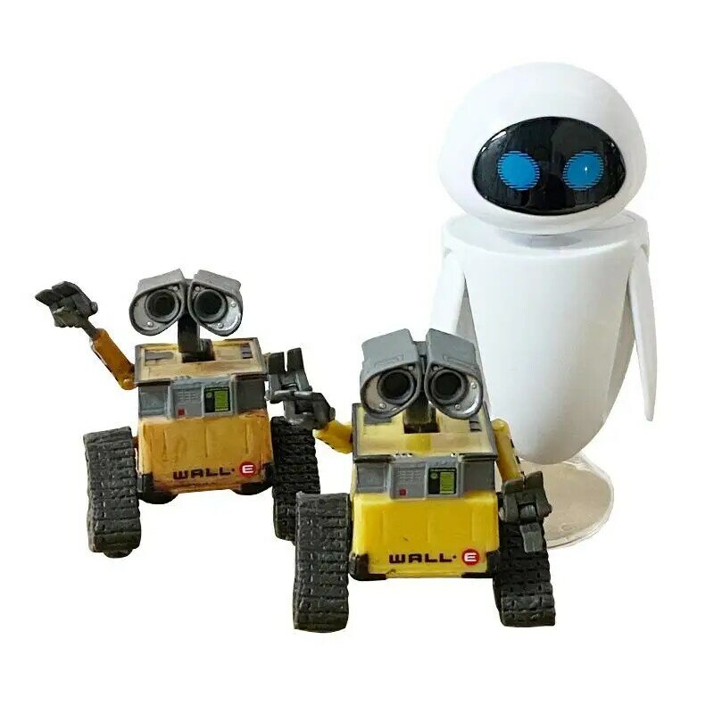 Robot mural E en boîte, jouet d'ilization, Wali brûleur, décoration faite à la main, film, bijoux rick, bras oscillant