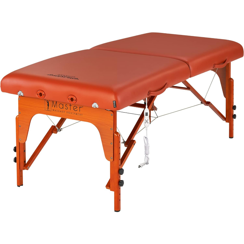 Table de massage portable Santana Therma Top, Master Énergie GT, coussins chauffants intégrés, 31 po