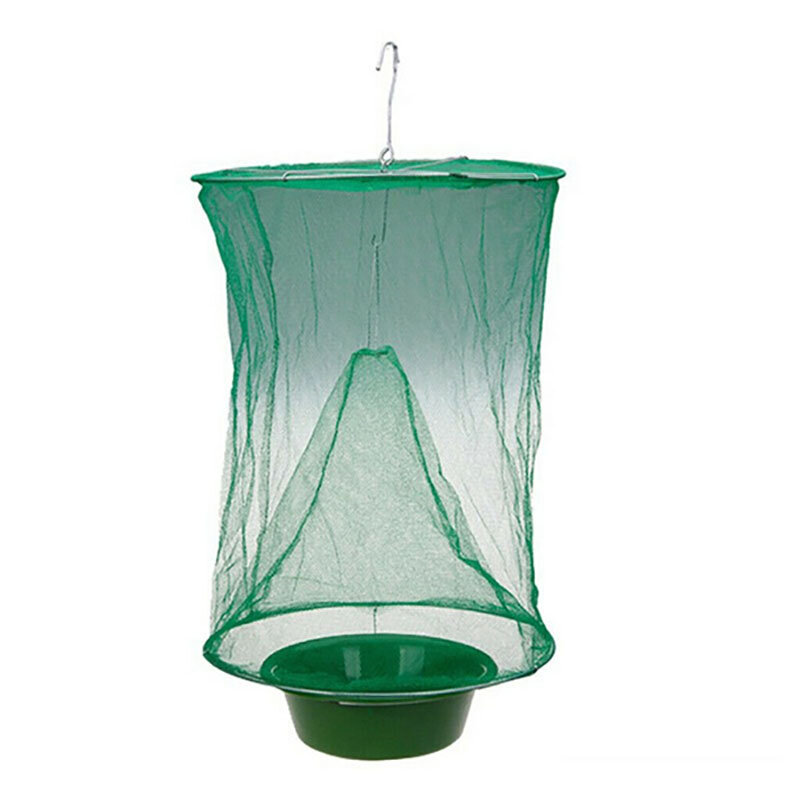 The Ranch Fly Trap riutilizzabile Fly Catcher Killer Cage Net Trap Pest Bug Catch for Indoor o Outdoor Family farm ristoranti