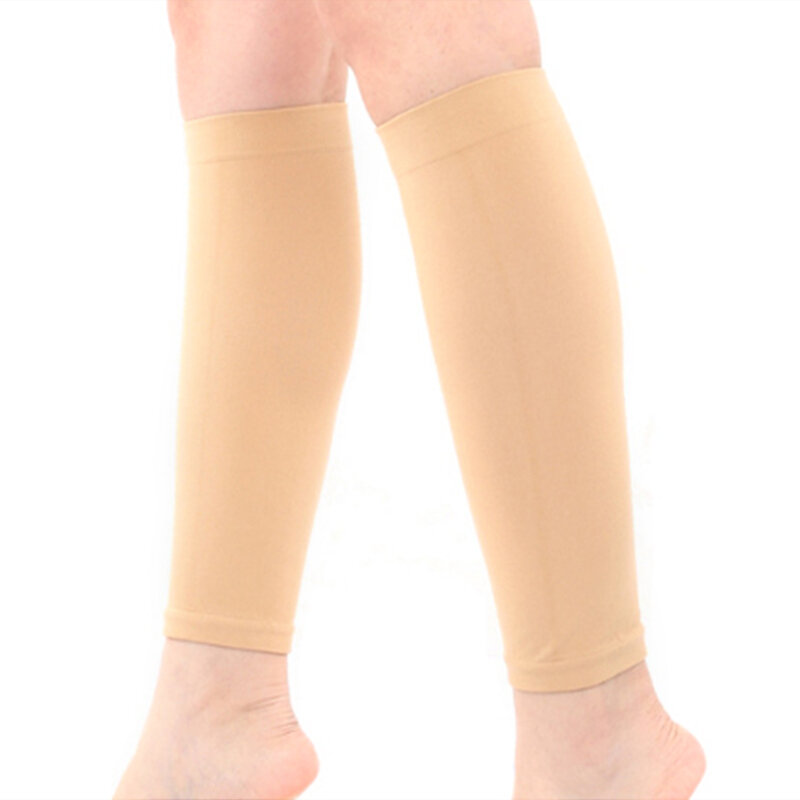 Calentador de piernas para aliviar la fatiga de las venas varicosas, calcetín de compresión de manga larga para pantorrilla, soporte elástico para piernas, 1-5 piezas