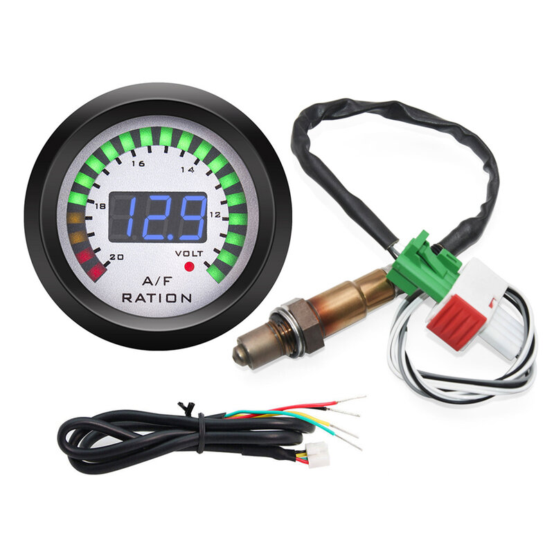 52 мм автомобильный индикатор соотношения воздуха и топлива цифровой индикатор соотношения топлива и воздуха