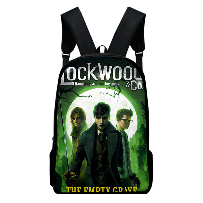 Lockwood & Co Tv Show Backpack School Bag Adult Kids Bags Unisex Backpack 2023 Casual Style Daypack Harajuku Bags