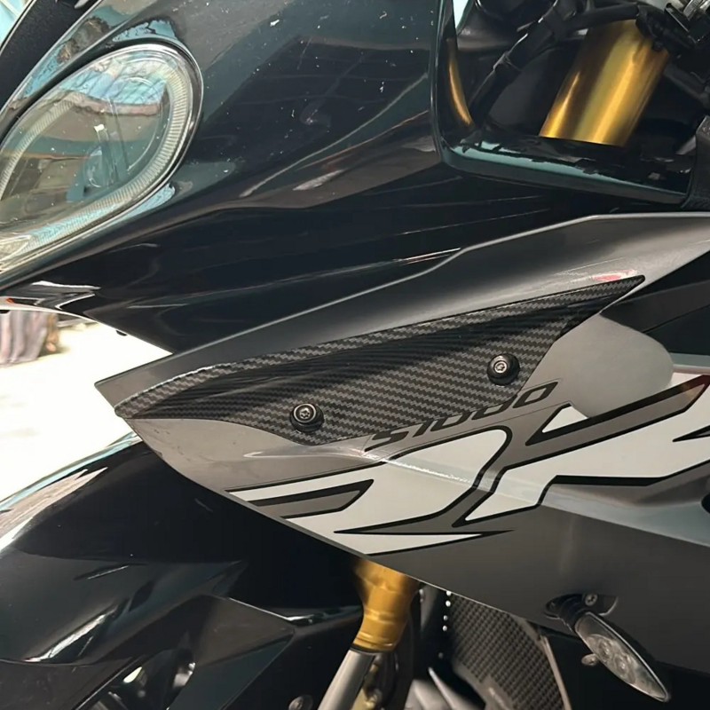 Per BMW S1000RR 2009-2014 2015 2016 2017 2018 copertura del pannello dell'ala anteriore del motociclo alette aerodinamiche accessori per carenatura S1000RR