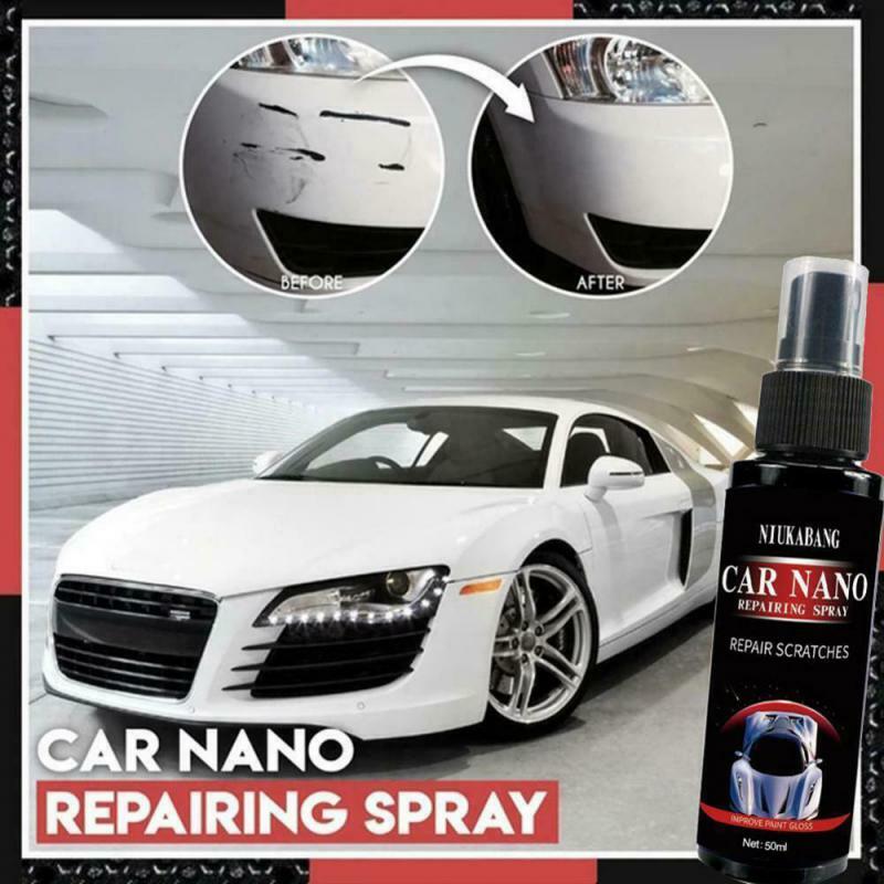Espray de revestimiento de reparación Nano para pintura de coche, cera de pulido para abrigo de coche, productos para bicicleta, Rv, Suv, camión, barco, 120/100ml