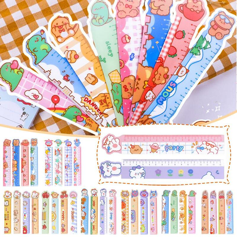 Cute Cartoon Animal Soft Ruler Student Msurement To Stationery Flexibility Tool Various Brk Office School Not Styles L8d1
