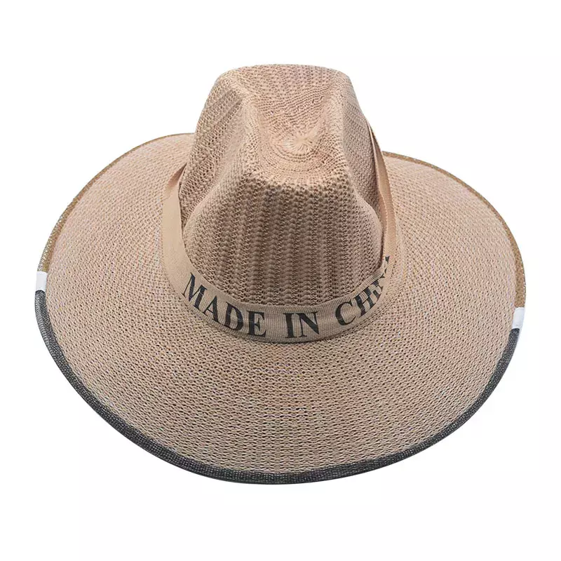 Chapéu de proteção do apicultor, Anti Bee Hat, Mosquito Bee, Insect Net Veil, Protetor de rosto de cabeça, Equipamento Cowboy