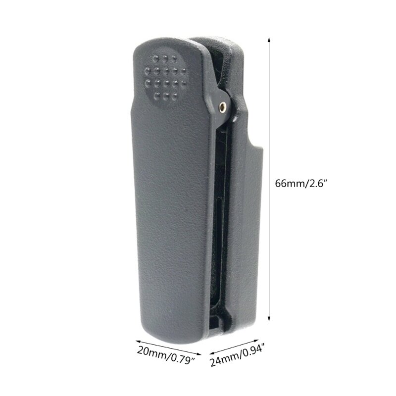 Clip serrage ceinture en plastique pour Interphone étanche, Radio bidirectionnelle pour BF-A58 UV-9R GT-3WP UV-XR,
