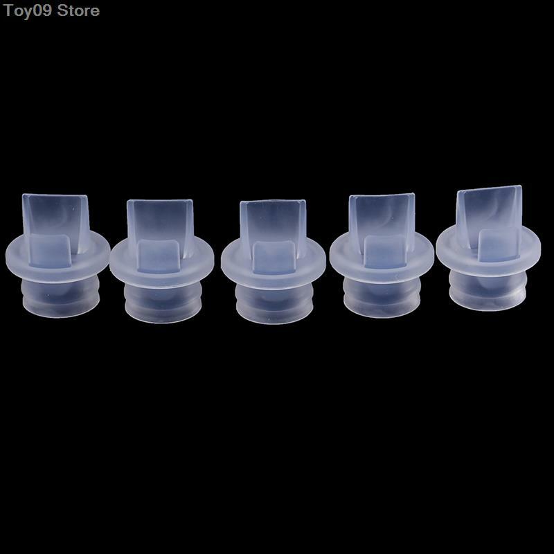 9 Styles 1/2/5PCSBackflow Protection Breast Pump Accessory Duckbill Valve Solid Color Breast Pumps Accessories