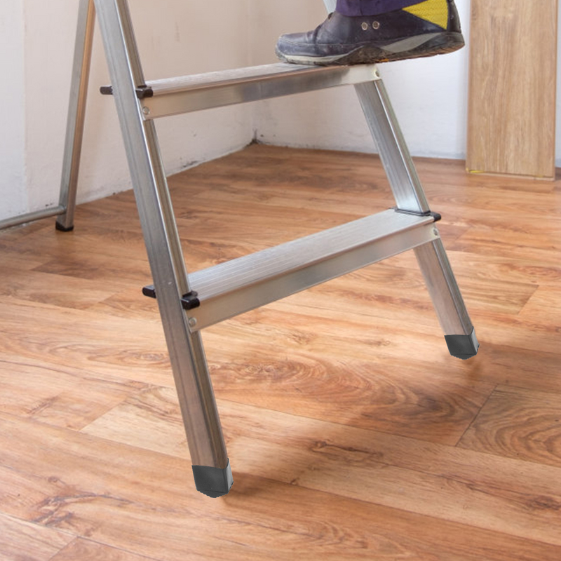 Tapas de pierna de escalera plegables para el hogar, almohadillas de goma antideslizantes, Protector de suelo, cubiertas antipolvo para pies de mesa
