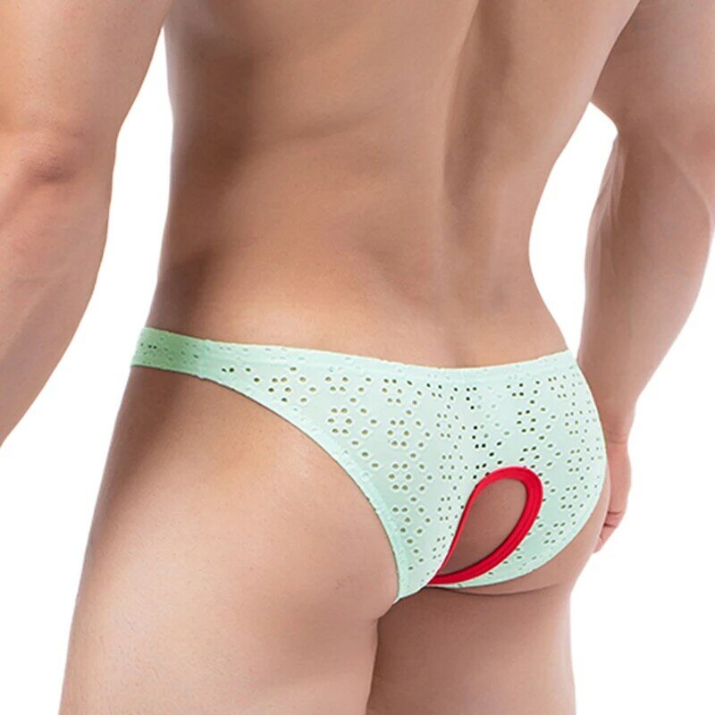 Gay Sexy Underwear Men Briefs Jockstrap Man Solid Breathable Briefs Men Erotic Underpants Quick Dry Bikini Men Lingeries Cuecas