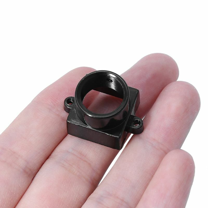 Board Lens Holder 20mm Screw Spacing Black PCB Board Module Lens 20MM Hole Spacing for CCTV Camera Easy to Install