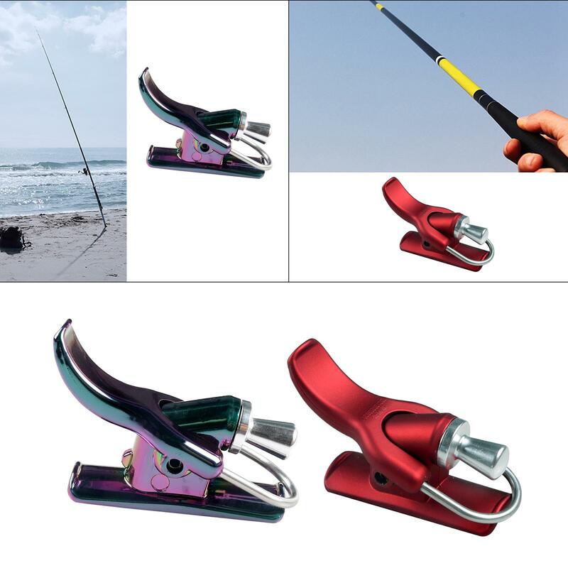 Pesca in mare Casting Trigger attrezzatura da pesca forniture pulsante pollice in acciaio