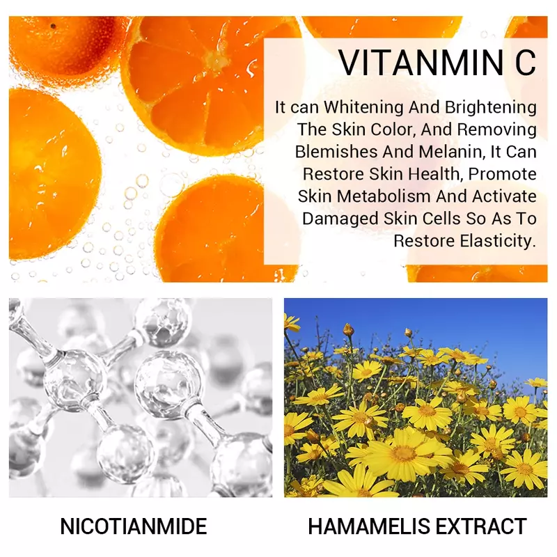 60 Stuks Vitamine C Oogmasker Ooglap Essence Verwijdert Oogrimpels Onder De Ogen Verbetert Donkere Kringen Verstevigt En Helderder
