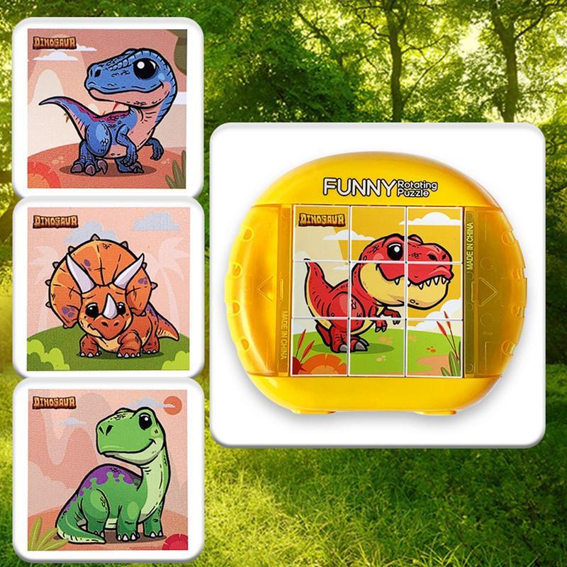 Rotating Puzzle Toy Brain Logical Thinking Training Children Toy Multi Angle Flipping Building Puzzles Kid Thinking Training Toy