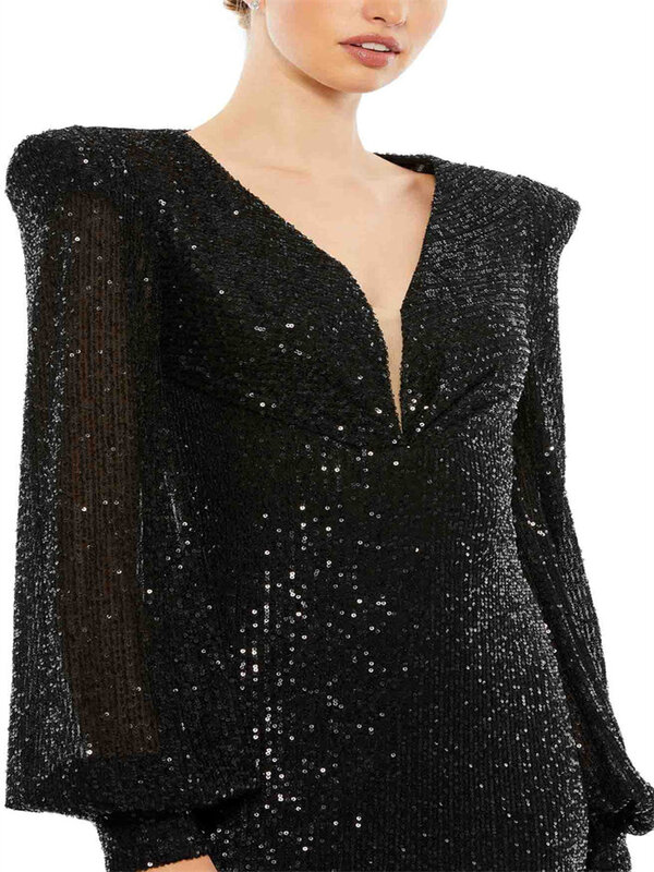 Suknie wieczorowe damskie luksusowe czarne sukienki wizytowe 2024 koronkowe formalna okazja sukienki syrenka suknia wieczorowa فساتين طويلة