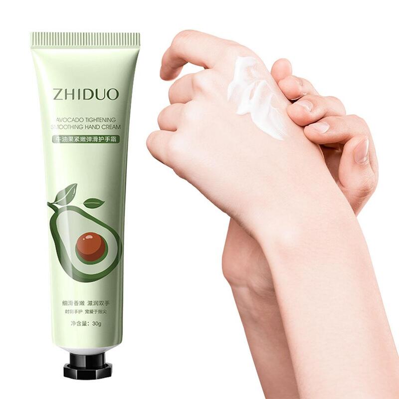 Random Natural Plant Fruit Hand Cream Moisturizing Skin Non Refreshing Hands Wrinkle Cracked Repairing Smooth Care Greasy A D3W1