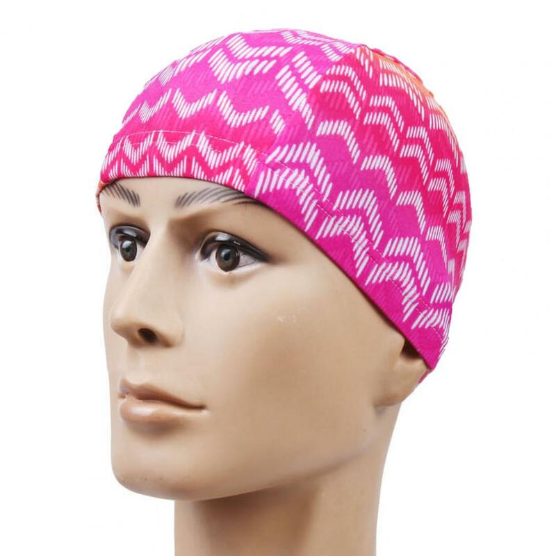 Przydatna poliester o wysokiej elastyczności Unisex ochrona słuchu czepek pływacki dla mężczyzn czepek pływacki czapka sporty pływackie