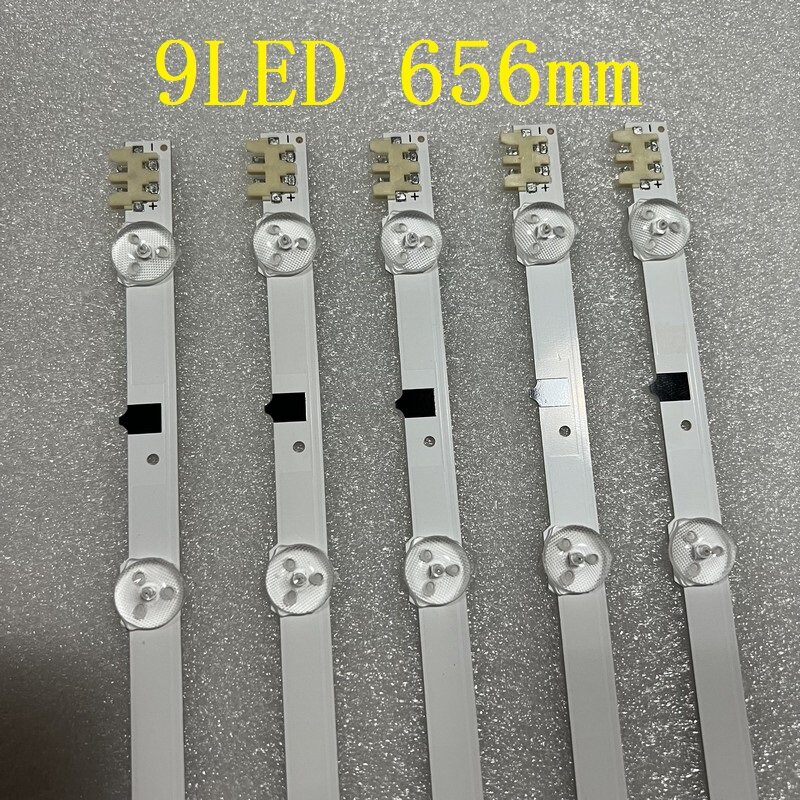 Kit Lampu Latar LED Strip (5) untuk Samsung Tajam-FHD D2GE-320SC1-R0 UE32F4000AW UE32F5700AW UE32F5000 UE32F5500 UE32F4000 BN96-28489A