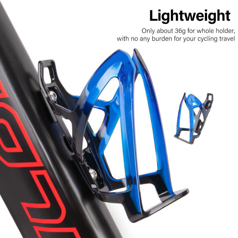Soporte para botella de agua para bicicleta de montaña, accesorio ligero y colorido para ciclismo