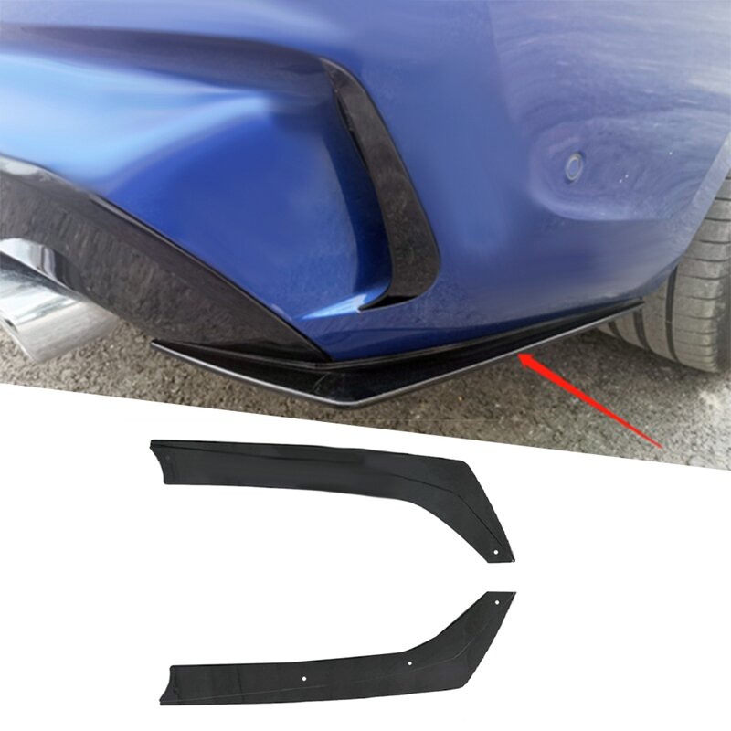 Paquete trasero de esquina de parachoques trasero, paneles laterales, protector inferior trasero, accesorios para automóviles para BMW Serie 3 G20 G28