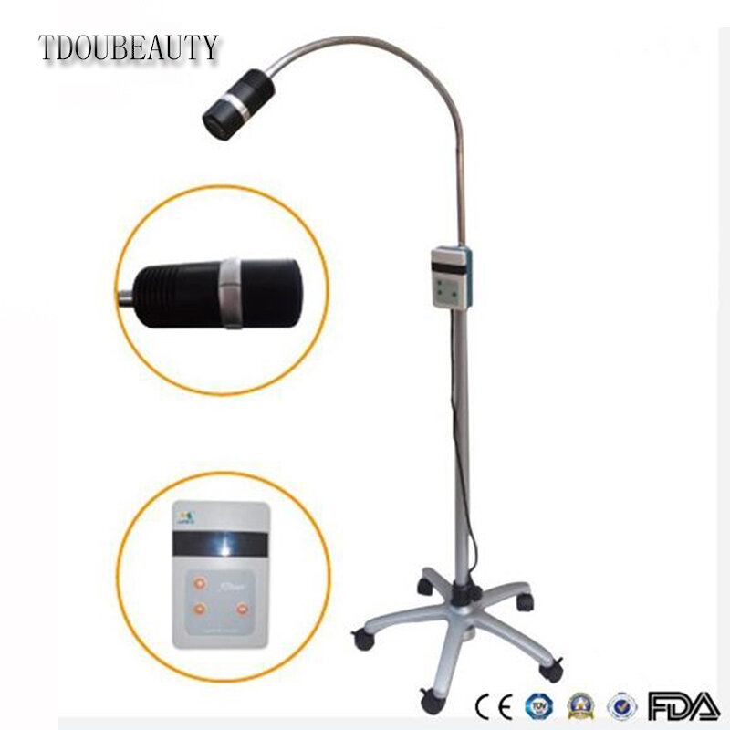 TDOUBEAUTY New JD1200L 12W Mobile Movable Obstetric LED Exam Lamp Halogen Light Free Shipping