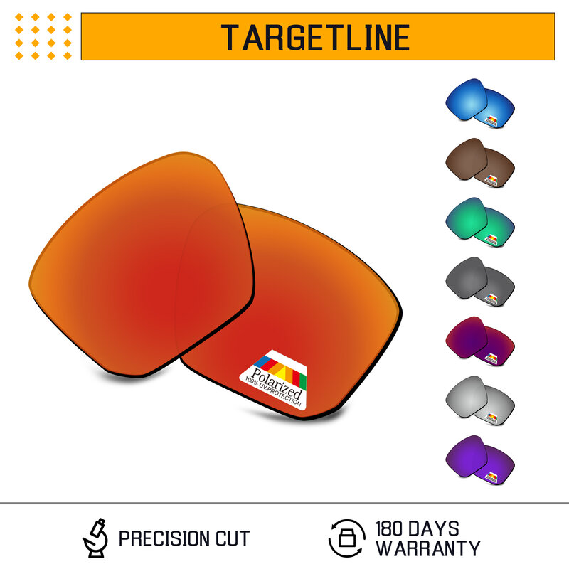 Baakley targetlineoo9397サングラスフレーム用bwake偏光交換レンズ-複数のオプション