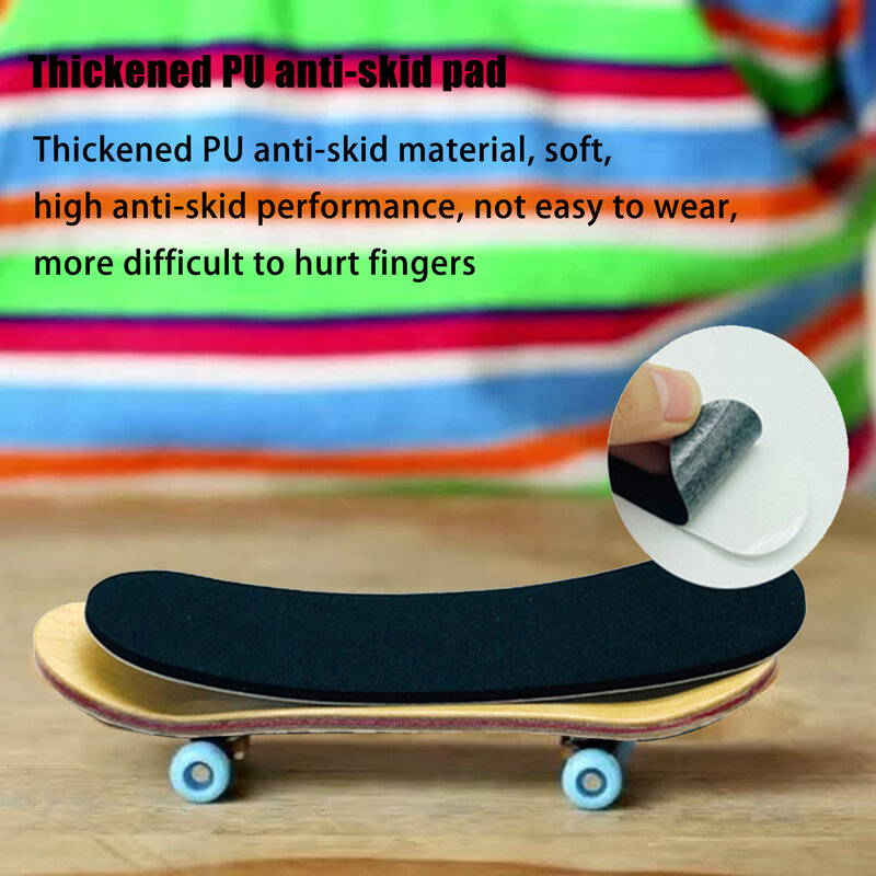 Soft Finger Board Grip Tapes Black Fingerboard Foam Grip Tape Black Fingerboard Grip Tapes adesivi proteggi le tue dita