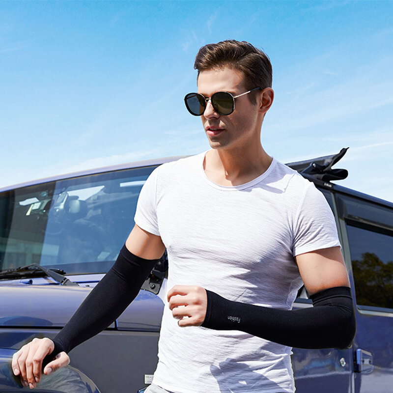 1~4PAIRS Arm Sleeves Comfortable Moisture-wicking Durable Arm Covers For Sun And Mtb Uv Protection Outdoor Activities